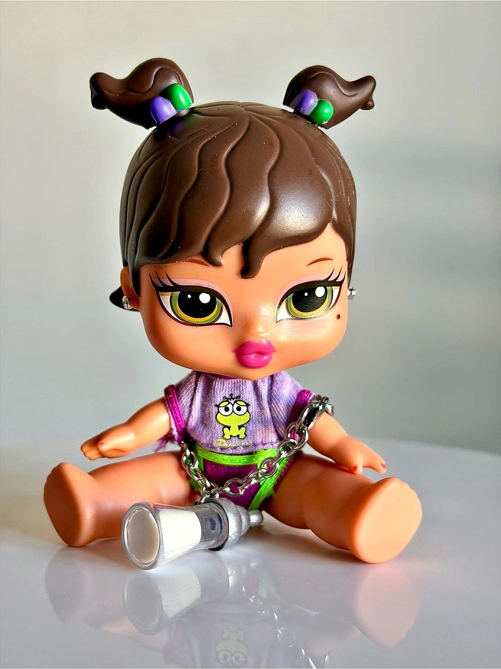 Bratz Babyz Yasmin 4” Mini Doll with Charm Bracelet/20th Anniversary Release/EUC